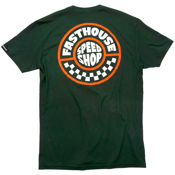 Fasthouse Realm SS Tee  Forrest Green  XL