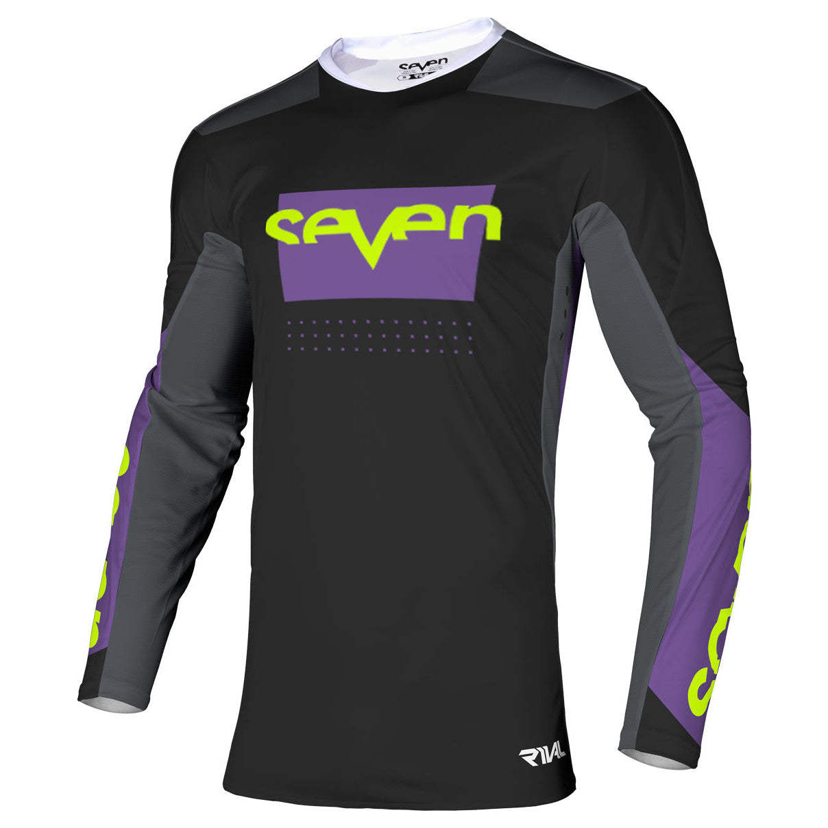 Seven Youth Rival Division Jersey Black YM