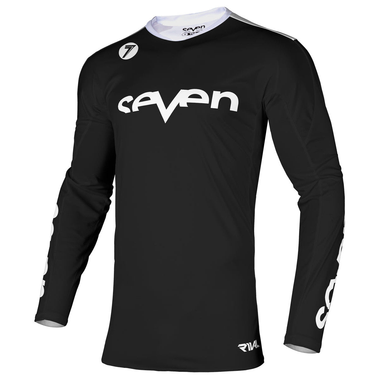 Seven Rival Staple Jersey Black - 3X Large