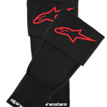 Alpinestars Rk-S Knee Brace Sleeve Black Red / White
