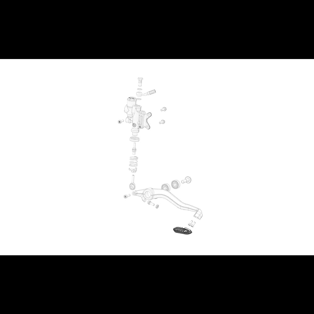 Rear Brake Pedal Tip
