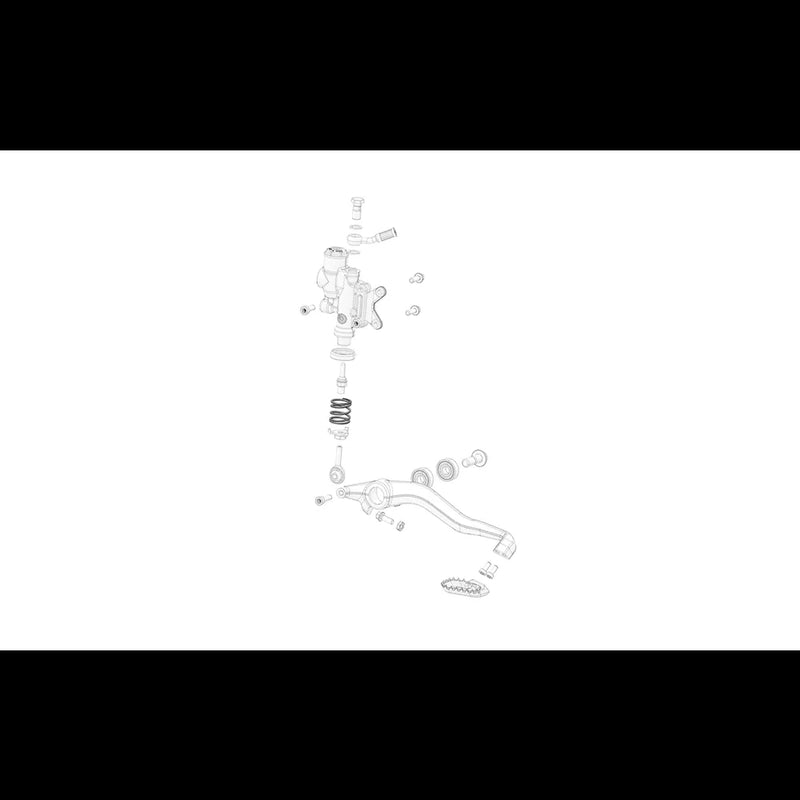Stark Varg Rear Brake Spring - OEM Spare Part