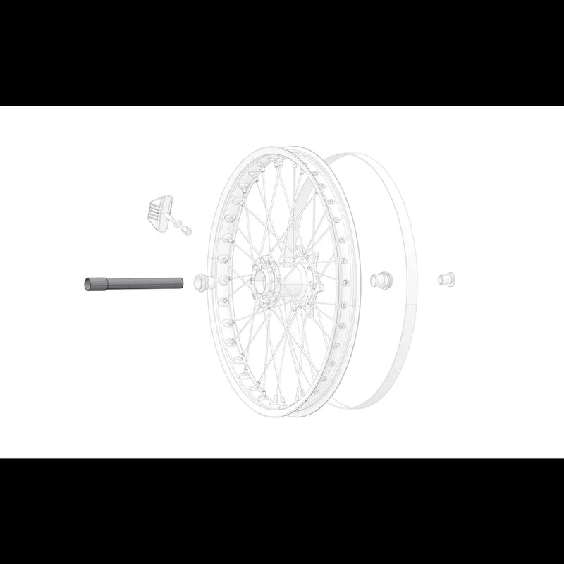 Stark Varg Front Wheel Shaft - OEM Spare Part