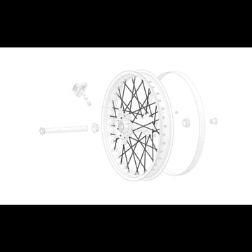 Rear Wheel Spokes For 18