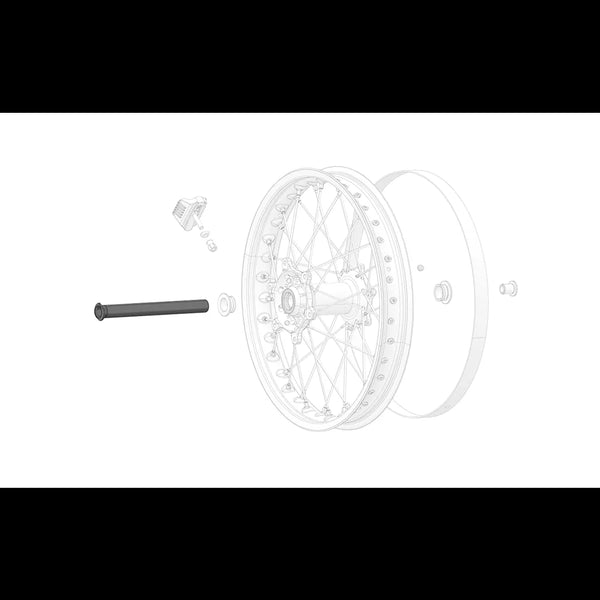 Stark Varg Rear Wheel Shaft SMX1-RW-S-01-RH19