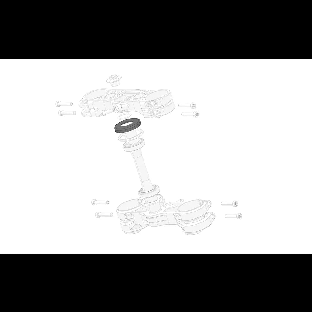 Top Steering Head Bearing Cover