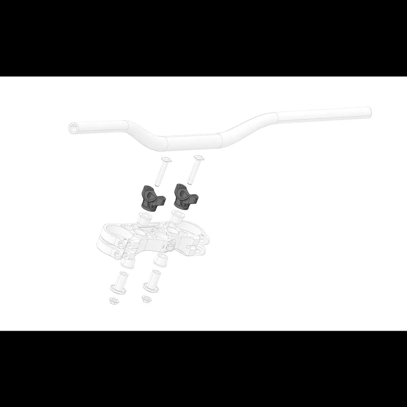 Stark Varg Lower Handlebar Bracket - OEM Spare Part