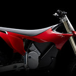 Stark Varg MX 1.2 in red, side view