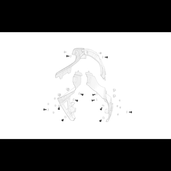 Stark Carbon Fiber Spoiler Bolts