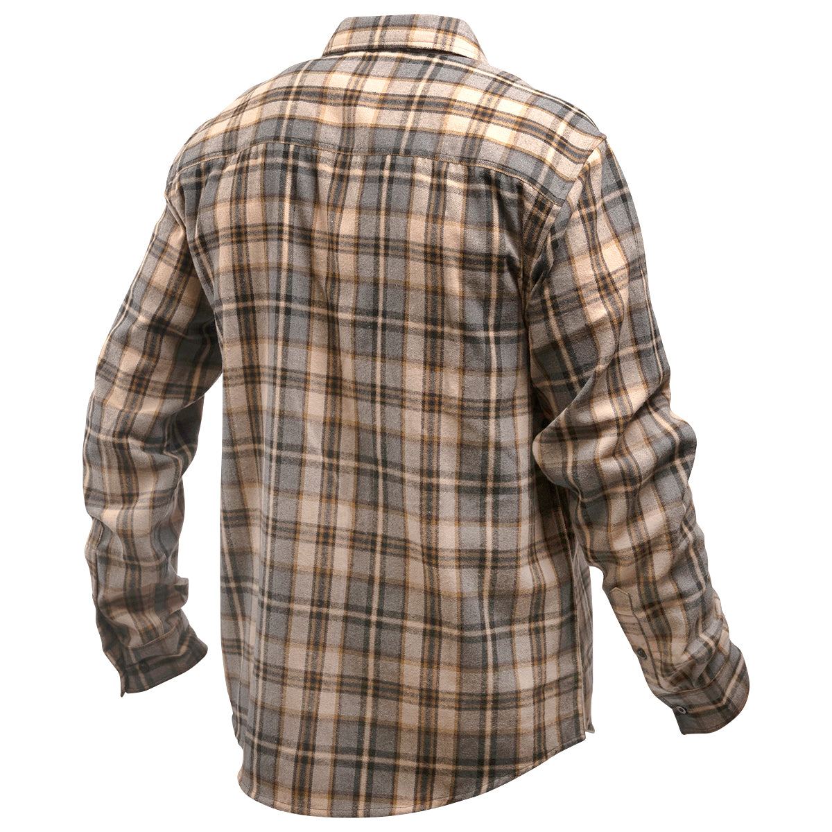 Fasthouse Saturday Night Special Flannel, Beige 2XL