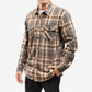 Fasthouse Saturday Night Special Flannel, Beige 3XL