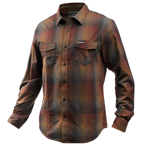 Fasthouse Saturday Night Special Flannel, Dusk - 2XL