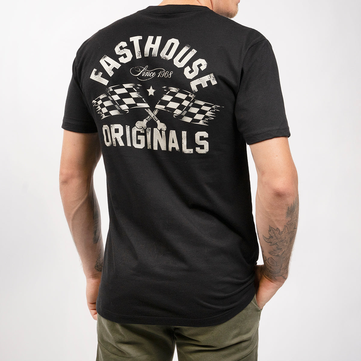 Fasthouse Signal Tee Black - Medium