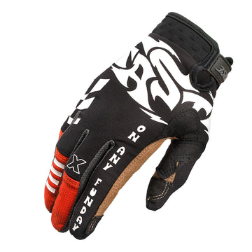 Fasthouse Bereman Glove Black/Infrared - M