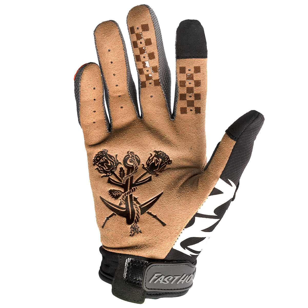 Fasthouse Bereman Glove Black/Infrared - M