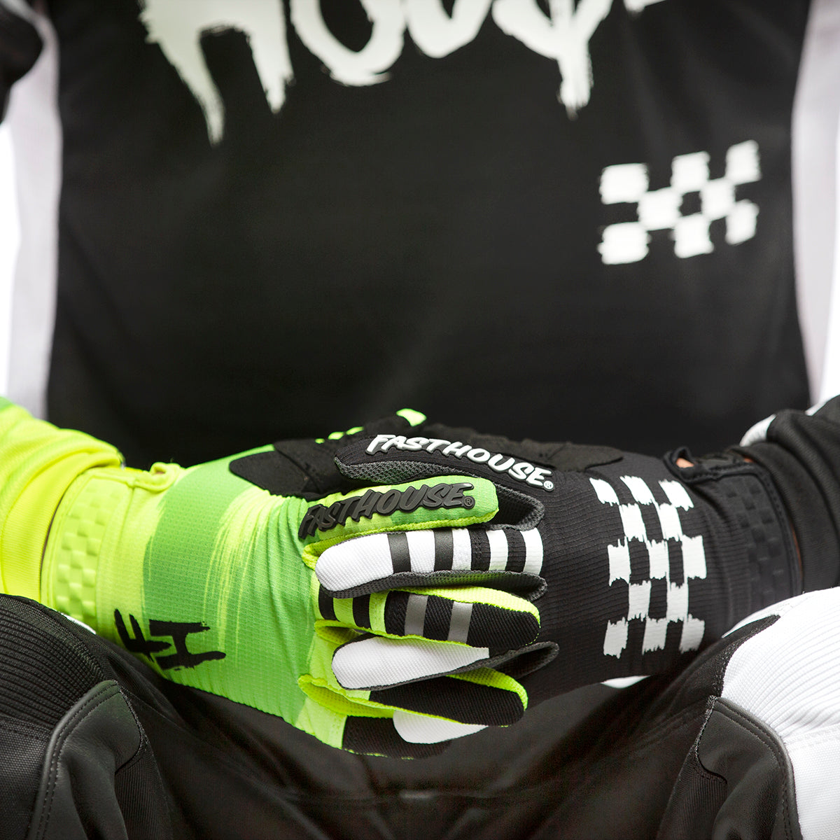 Fasthouse speed Style Jester Glove Hi-Viz/Black SM