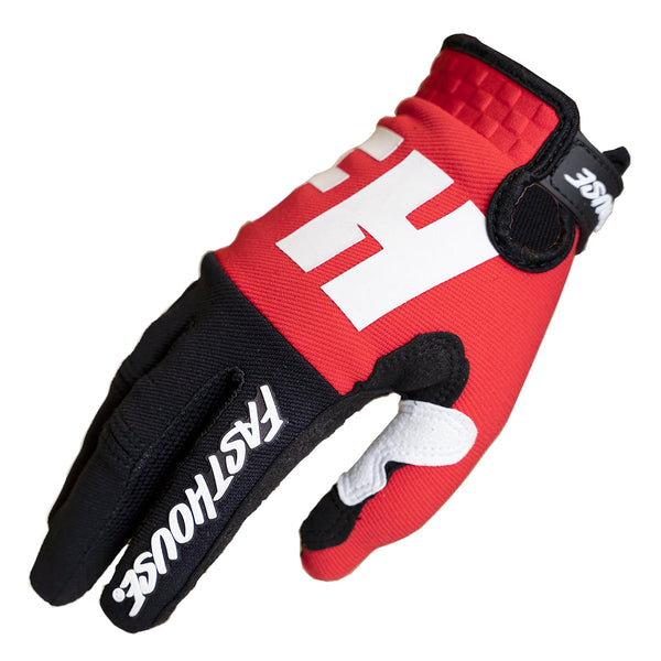 Fasthouse Speed Style Remnant Glove Black/Red - Small