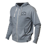 Star Hooded Zip-Up - Heather Grey