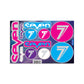 Seven Brand Sticker Sheet, Cyan