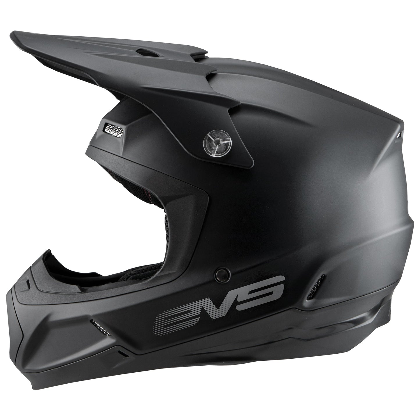 EVS T5 Matte Black Helmet XS