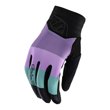 Troy Lee Designs Womans Luxe Glove Rugby Black LG