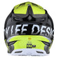 Troy Lee Designs SE5 Composite Helmet Qualifier Glo Yellow/Black - Medium