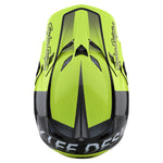 Troy Lee Designs SE5 Composite Helmet Qualifier Glo Yellow/Black - Medium