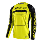 Troy Lee Designs SE Pro Jersey Drop In Black/Glo Yellow - Medium