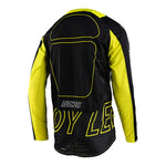 Troy Lee Designs SE Pro Jersey Drop In Black/Glo Yellow - Medium