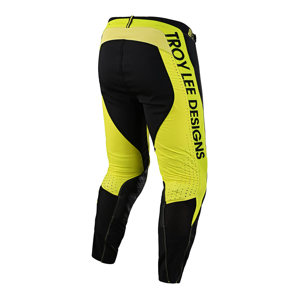 Troy Lee Designs SE Pro Pant Drop In Black/Glo Yellow Size 32