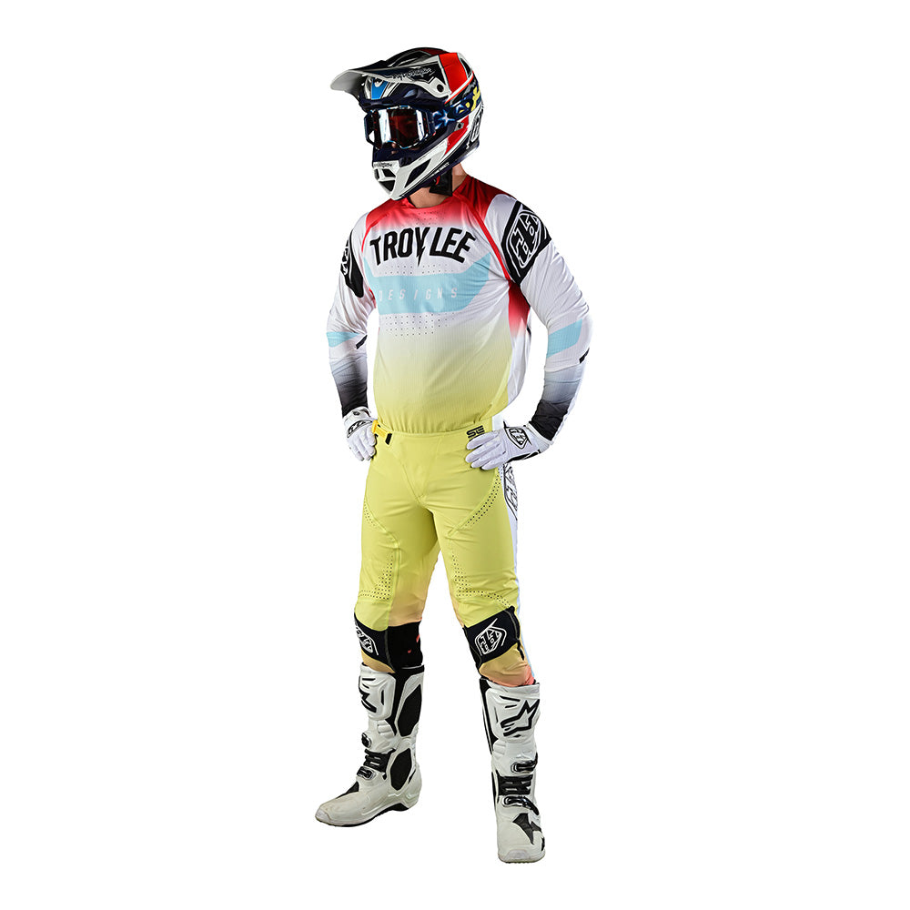 TroyLee Designs SE Ultra Jersey Acid Yellow/Red XL