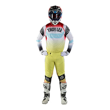 TroyLee Designs SE Ultra Pant Acid Yellow/Red Size 38