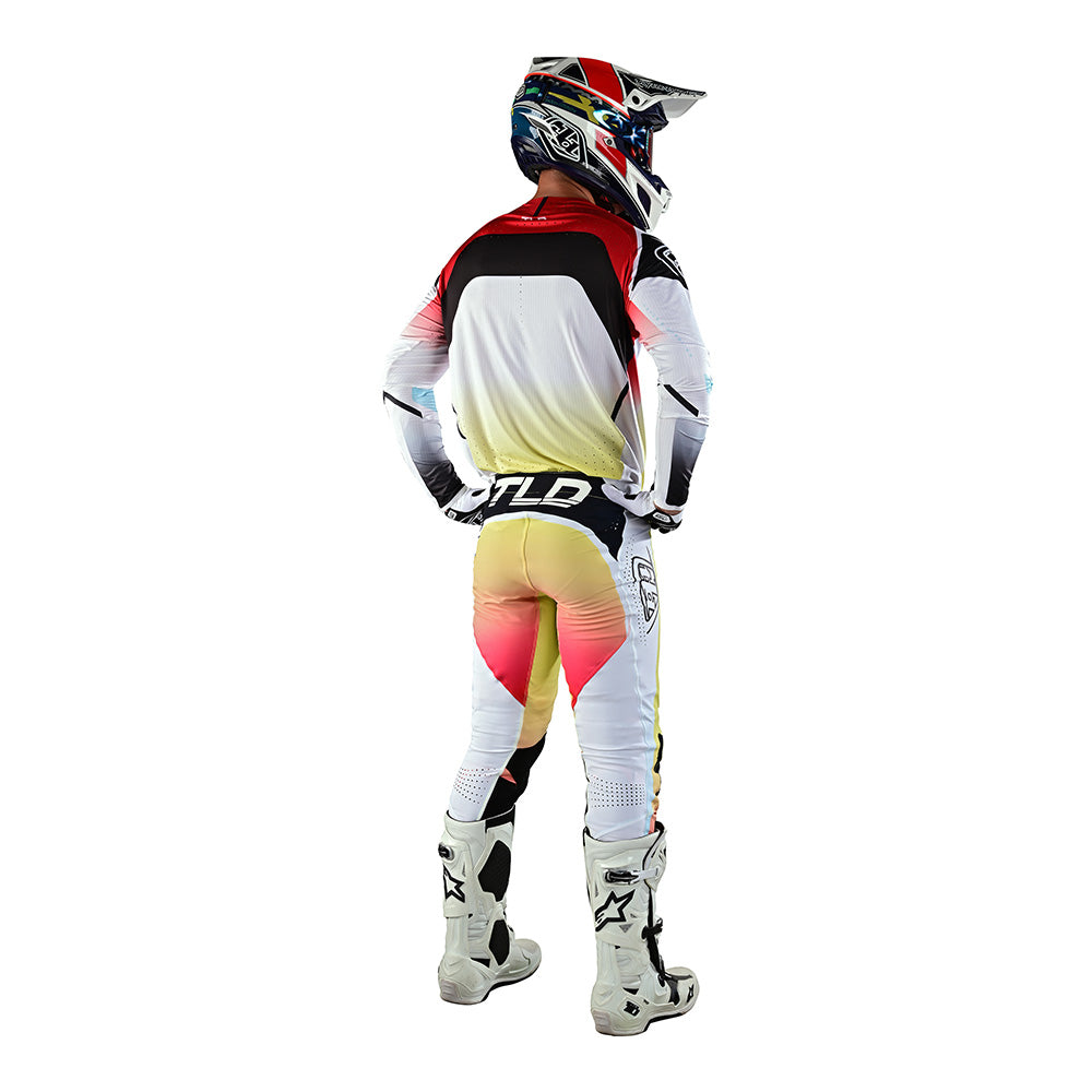 TroyLee Designs SE Ultra Pant Acid Yellow/Red Size 36