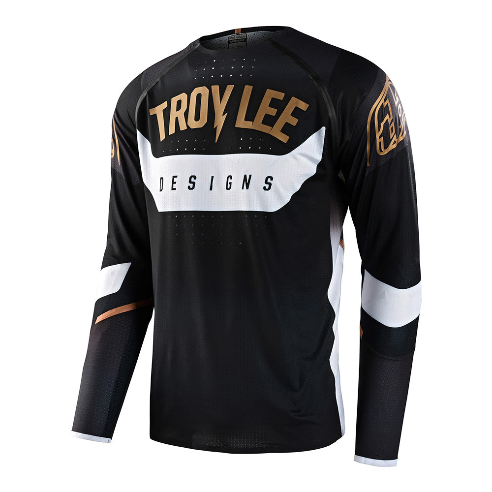 TroyLee Designs SE Ultra Jersey Arc Black/Gold 2XL