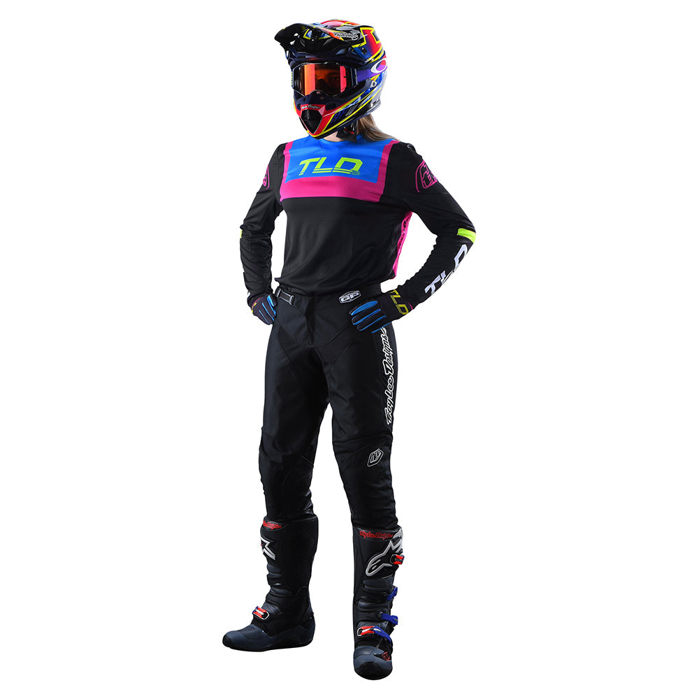 Troy Lee Design Women's GP Pant Mono Black Size 16