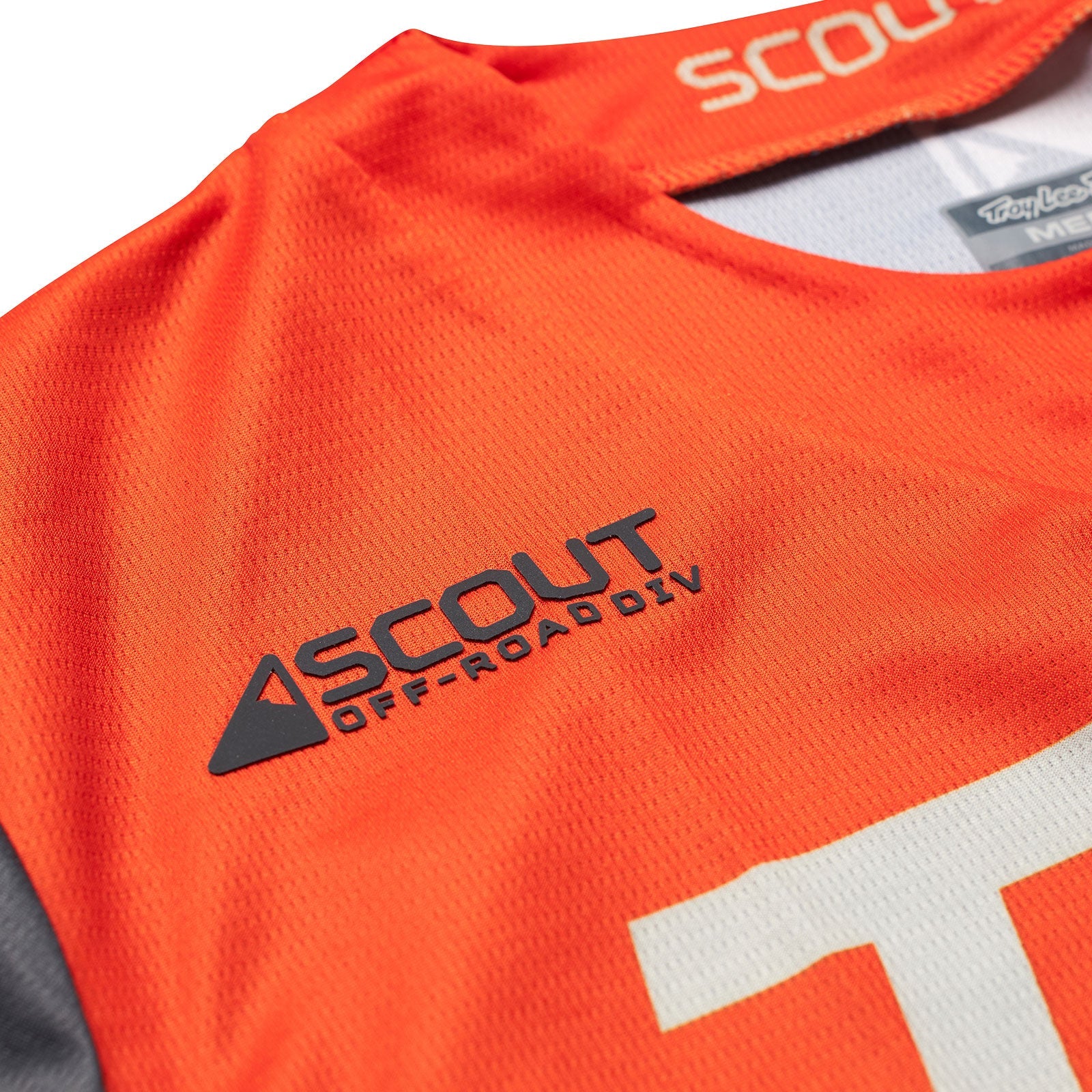 Troy Lee Designs Scout GP Jersey Recon Neon Orange/Gray - X Small