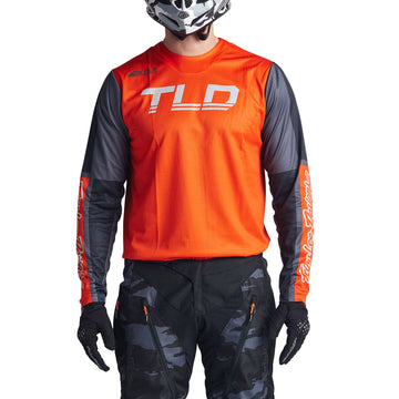 Troy Lee Designs Scout GP Jersey Recon Neon Orange/Gray - X Small