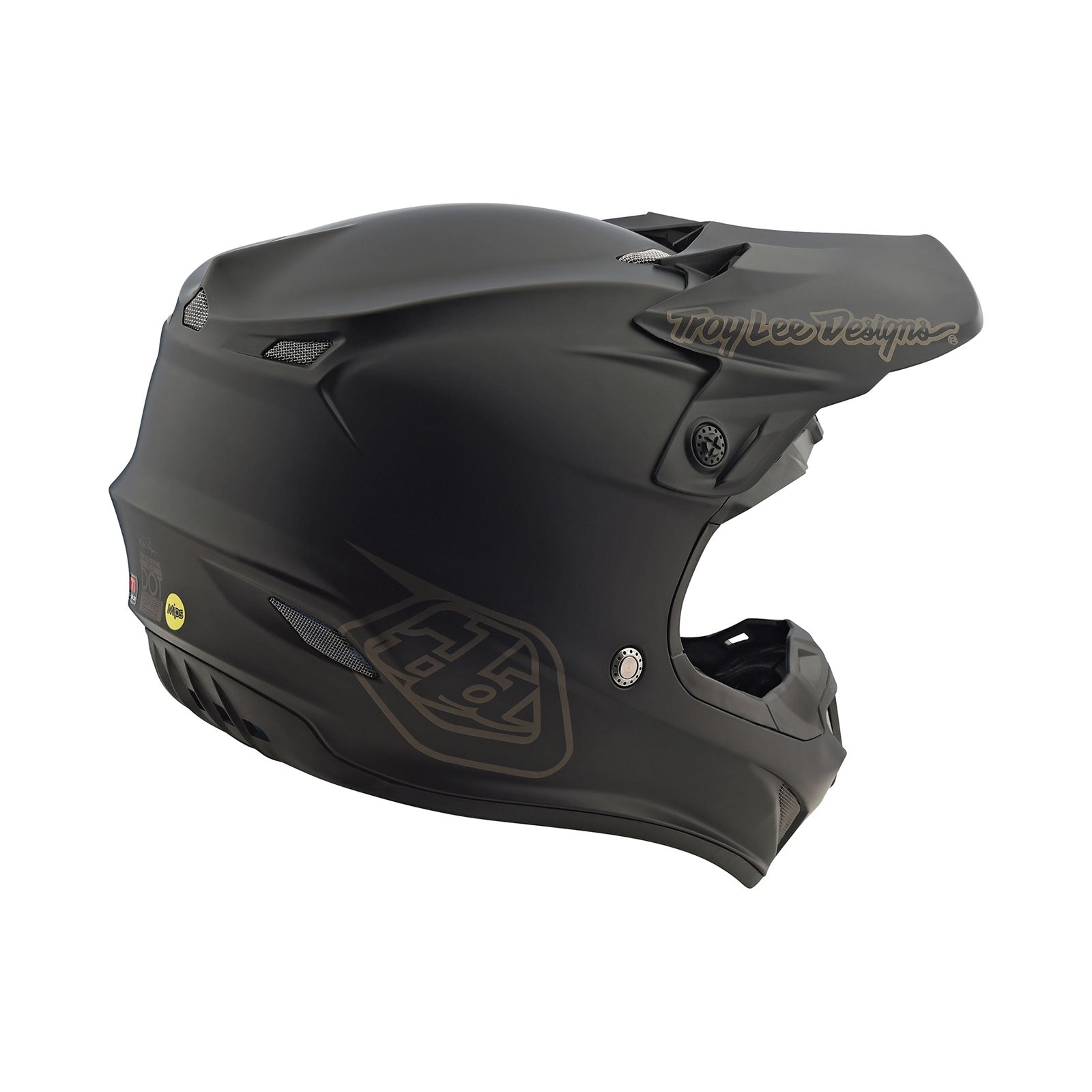 Troy Lee Designs SE4 Polyacrylite Mono Black - Small