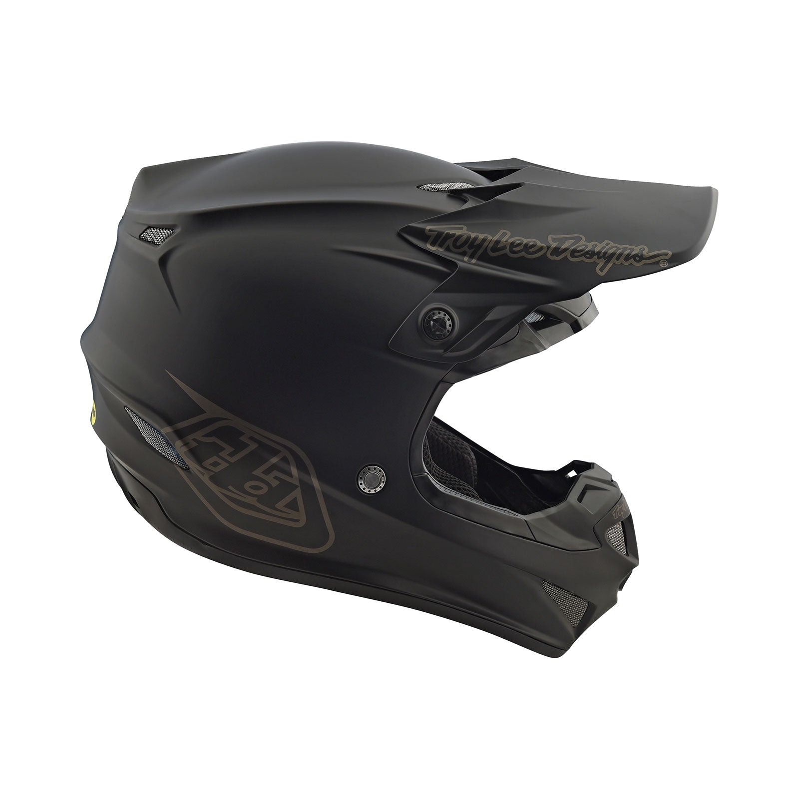 Troy Lee Designs SE4 Polyacrylite Mono Black - Small