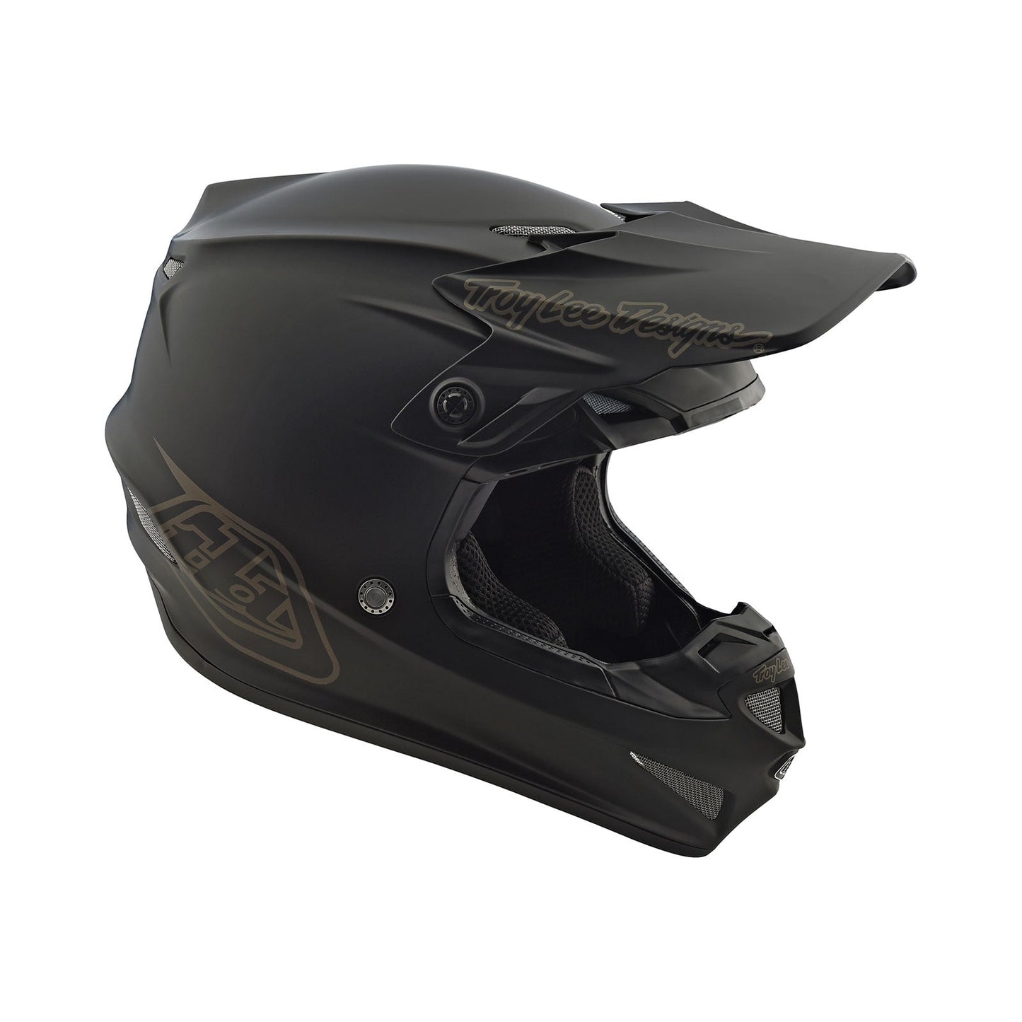Troy Lee Designs SE4 Polyacrylite Mono Black - Medium