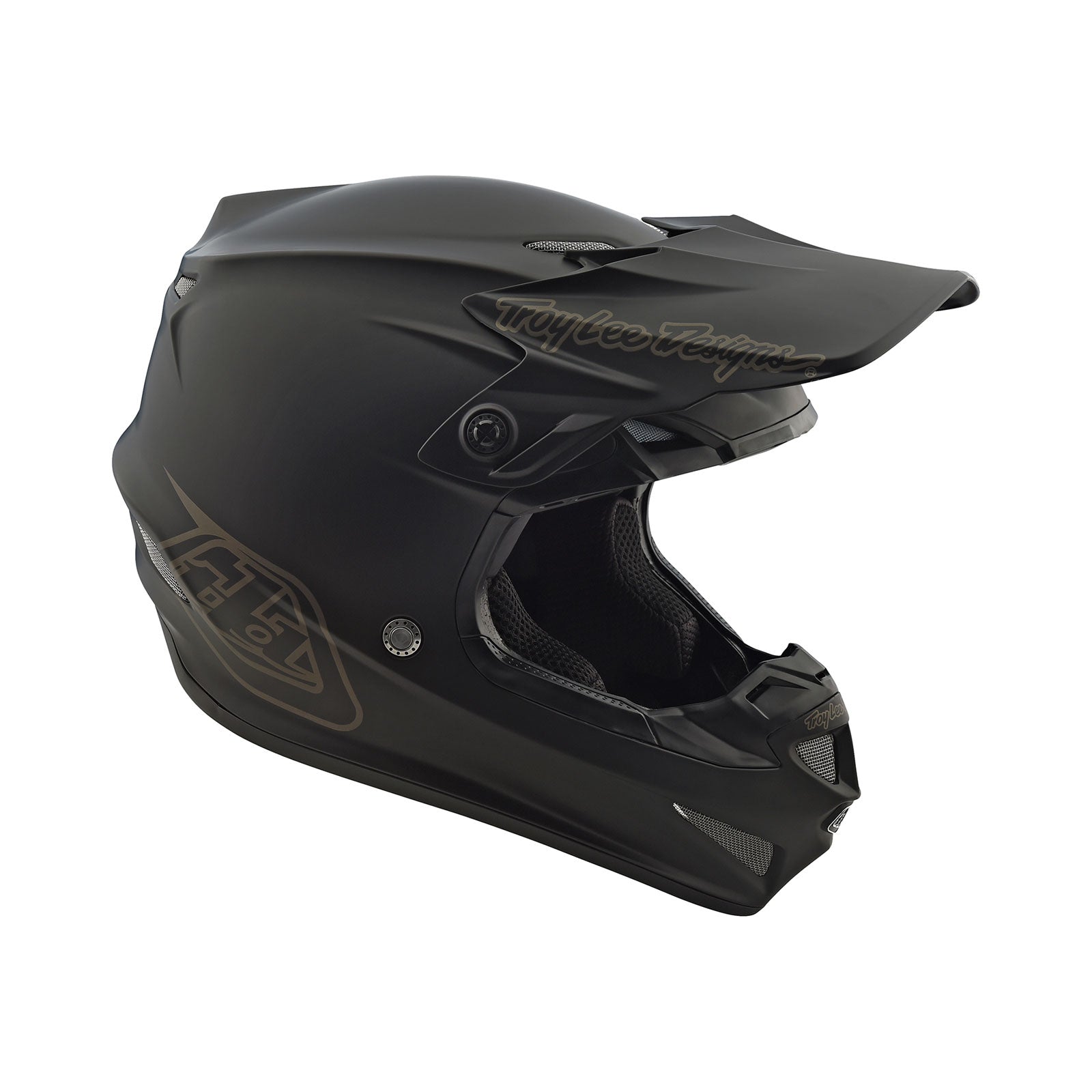 Troy Lee Designs SE4 Polyacrylite Mono Black - Medium