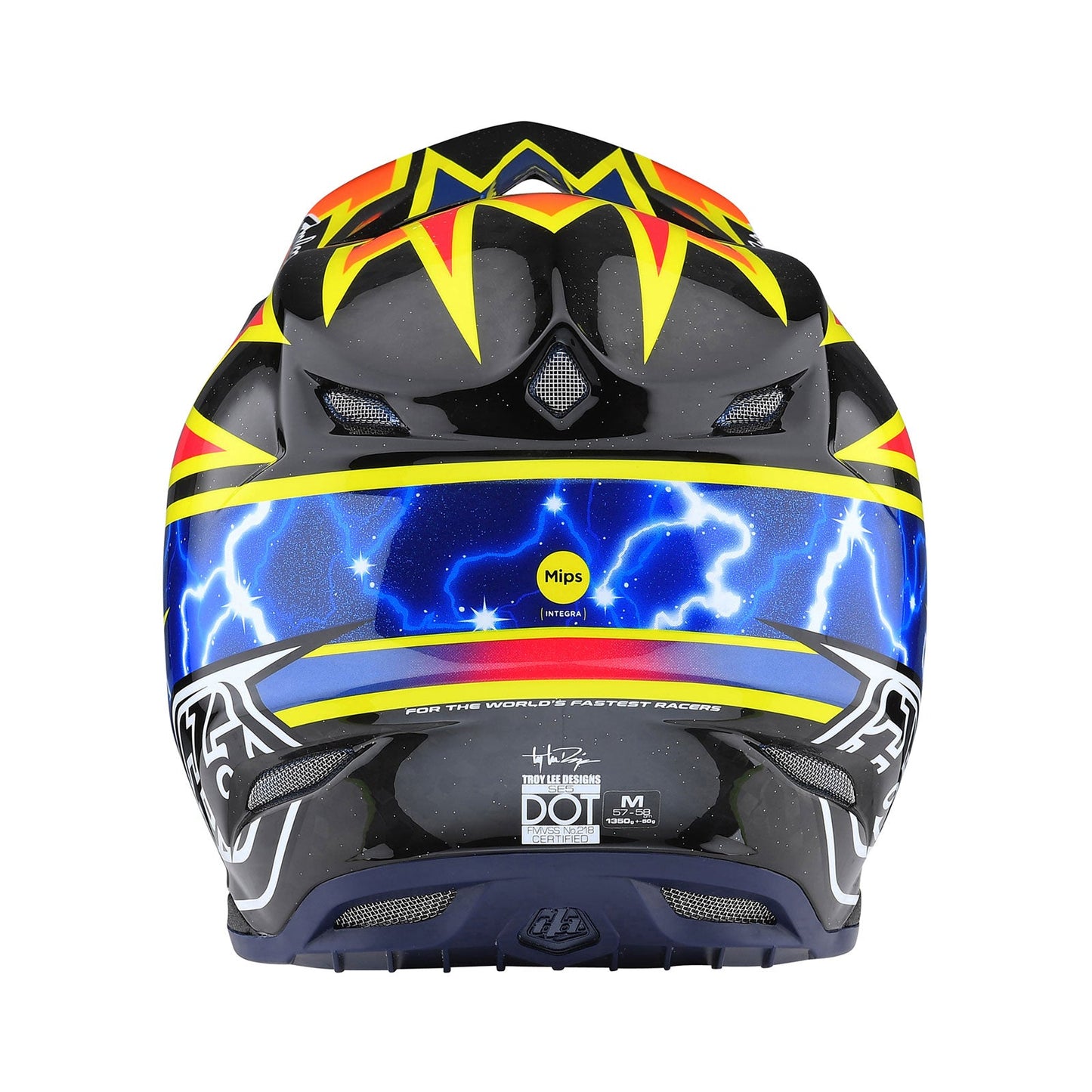 Troy Lee Designs SE5 Carbon Helmet Lightning LG