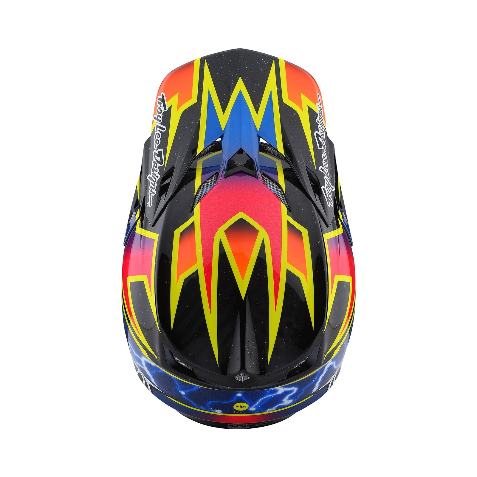 Troy Lee Designs SE5 Carbon Helmet Lightning LG