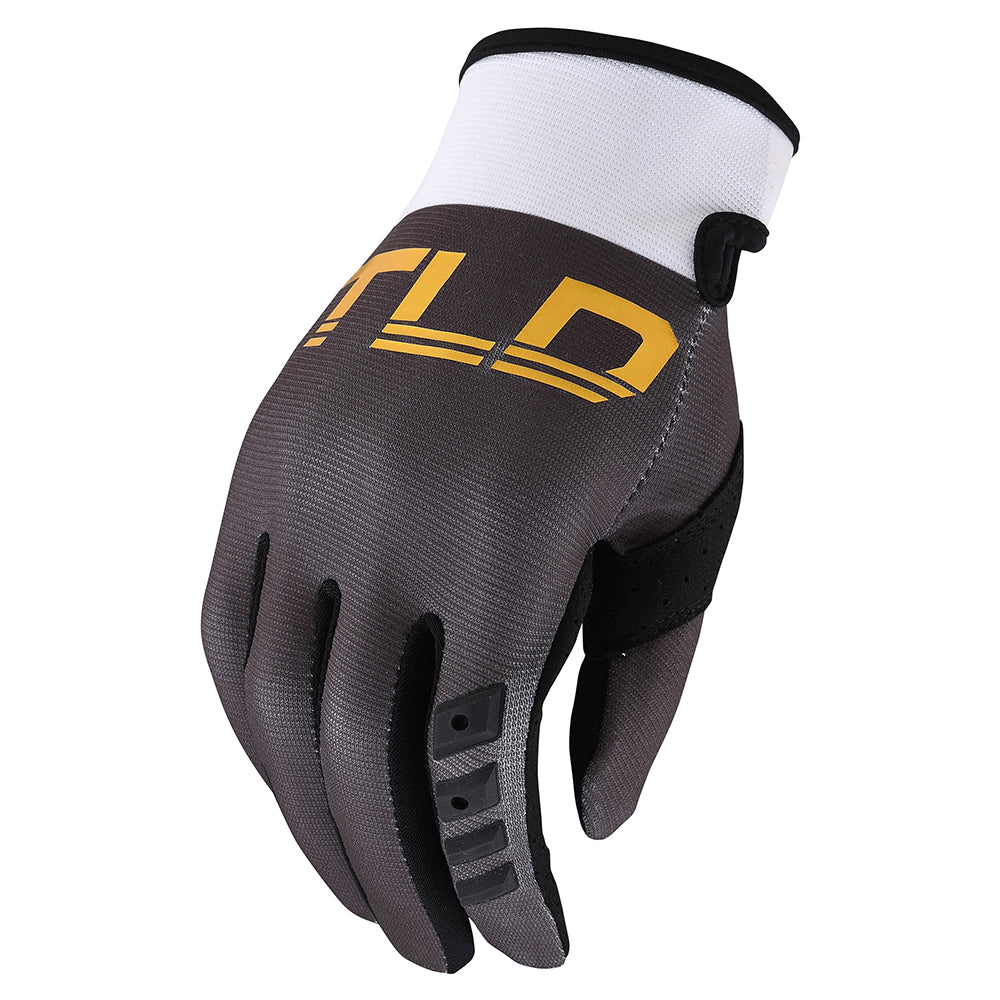 Troy Lee Designs Women's GP Glove Gray/Gold - Large