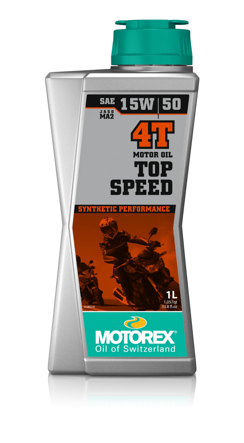 Motorex Top Speed 4T 15W / 50 1 Gallon