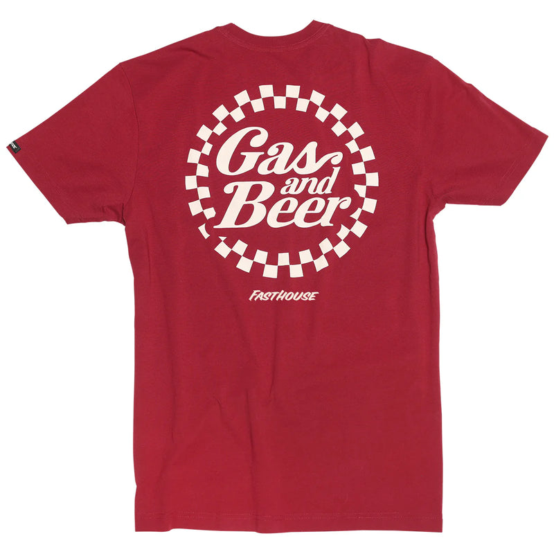 Fasthouse Tavern Tee Cardinal Medium