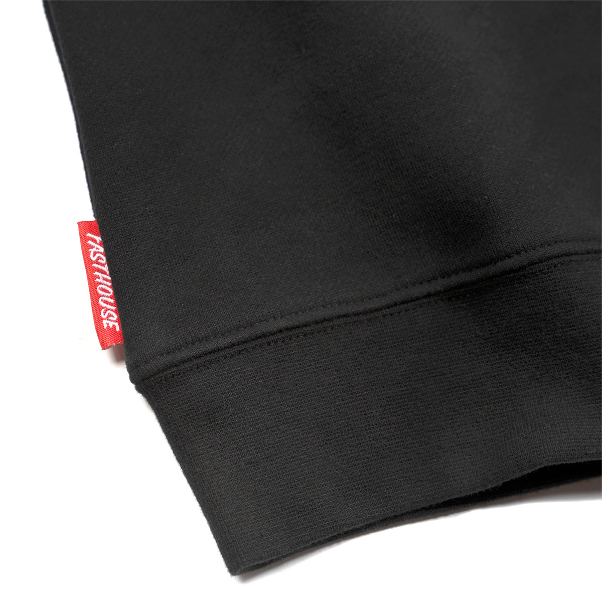 Umbra Fleece Crew Neck Pullover - Black