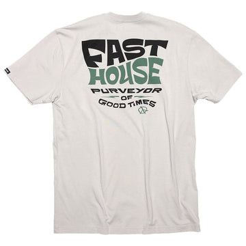Fasthouse Utopia Tee Light Gray 2X-Large
