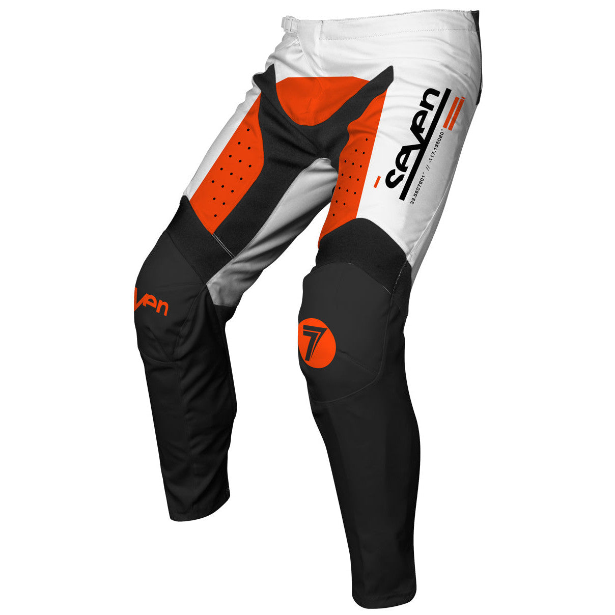 Seven Vox Aperture Pant White/Orange Y24