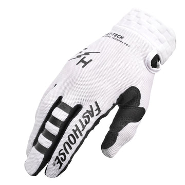 Fasthouse Vapor Glove  White/Black - XXL